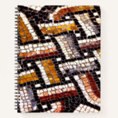 Autumn Colored Mosaic Notizblock (Vorderseite)