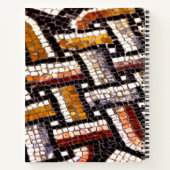 Autumn Colored Mosaic Notizblock (Rückseite)