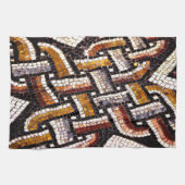 Autumn Colored Roman Mosaic Geschirrtuch (Horizontal)