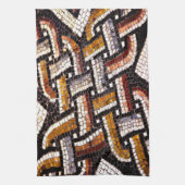 Autumn Colored Roman Mosaic Geschirrtuch (Vertikal)