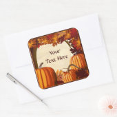 Autumn Colors Pumpkin Patch Custom Sticker (Umschlag)