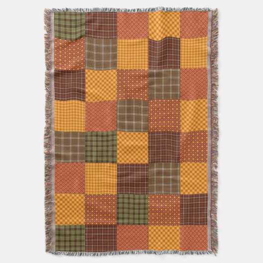 Autumn Comfort Quilt Decke (Vorderseite Vertikal)