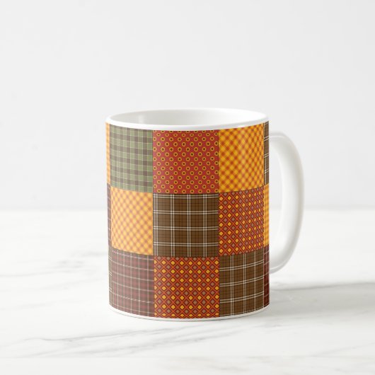 Autumn Comfort Quilt Kaffeetasse (VorderseiteRechts)