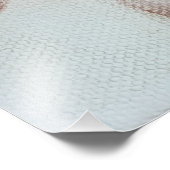 Autumn cooper vine leaf fotodruck (Ecke)