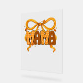 Autumn Coquette Mama - Cosy Fall Aesthetic with Bo Acrylschild (Winkel)