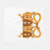 Autumn Coquette Mama - Cosy Fall Aesthetic with Bo Fleecedecke (Vorderseite (Horizontal))