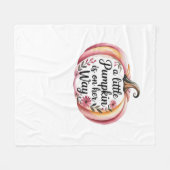 Autumn Coquette Mama - Cosy Fall Aesthetic with Bo Fleecedecke (Vorderseite (Horizontal))