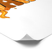 Autumn Coquette Mama - Cosy Fall Aesthetic with Bo Poster (Ecke)