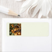 Autumn Cornucopia Address Labels (Insitu)