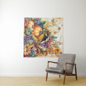 Autumn Cornucopia Art Tapestry Wandteppich (Beispiel (Horizontal))