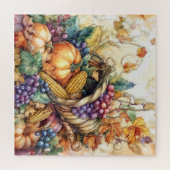 Autumn Cornucopia Jigsaw Puzzle (Horizontal)