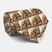 Autumn Cornucopia Neck Tie Krawatte (Gerollt)