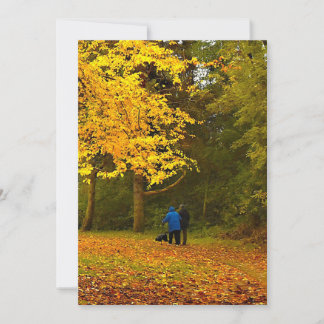 autumn couple einladung