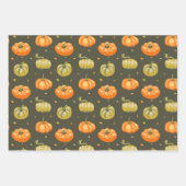 Autumn Cozy Pumpkin Gewürz Geschenkpapier Set (Vorderseite 3)