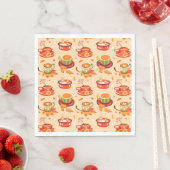 Autumn Cozy Pumpkin Gewürz Napkins Serviette (Beispiel)