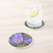 Autumn Crocus Getränkeuntersetzer (Seite)