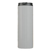 Autumn Curiosity: Monkeys at the Zoo in Fall Thermosbecher (Rückseite)