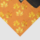 Autumn Customize Pumpkin Gold Blätter Seidenpapier (Ausschnitt)