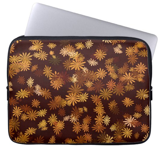 Autumn Daisies Laptopschutzhülle (Vorderseite)