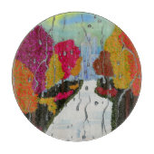 Autumn Day Apron Schneidebrett (Vorderseite)