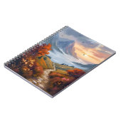 Autumn Daydreams | Fall Mountain Landscape Painted Notizblock (Linke Seite)