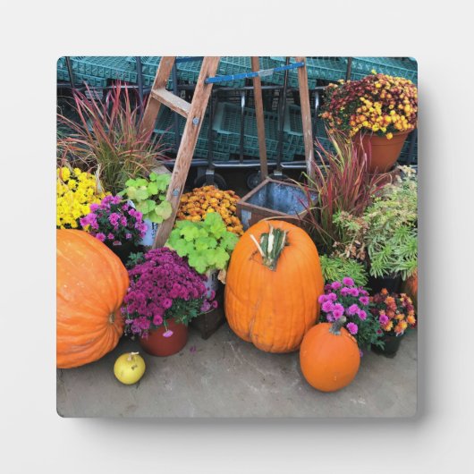 Autumn Decor Fotoplatte (Vorderseite)