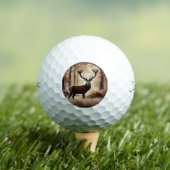 Autumn Deer Golf Balls Golfball (Insitu T-Shirt)