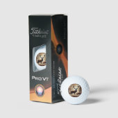 Autumn Deer Golf Balls Golfball (Verpackung)