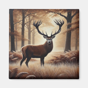 Autumn Deer Magnet