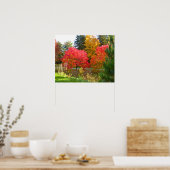 "AUTUMN DELIGHT"/FALL FARBE AN TOLEDO BOTANICAL POSTER (Küche)