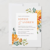 Autumn Delight Hochzeit im Herbst Einladungen AUD (Vorderseite)