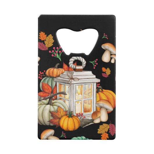 Autumn Design Credit Card Flaschenöffner (Vorderseite)