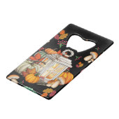 Autumn Design Credit Card Flaschenöffner (Vorderseite Schrägansicht)