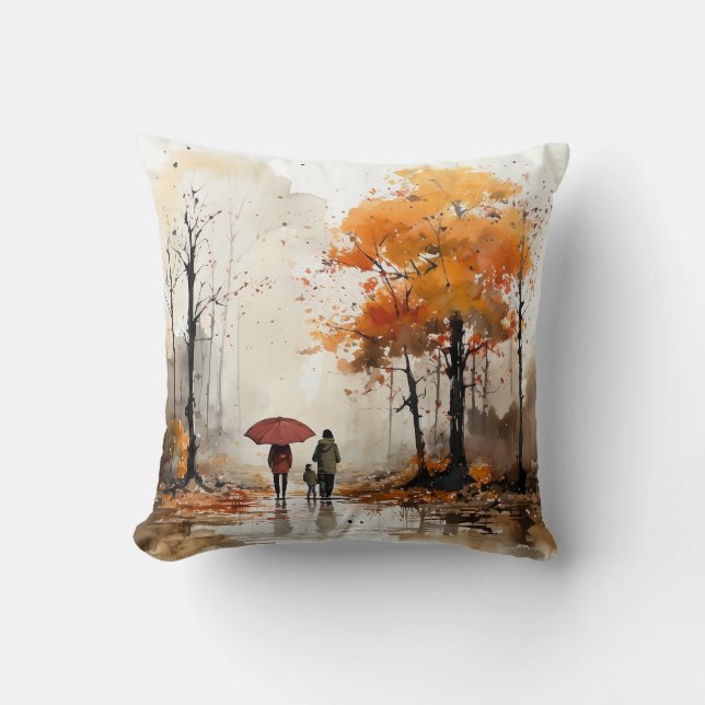 Autumn Design Pillow Kissen (Vorderseite)
