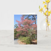 AUTUMN DOGWOOD KARTE (Gelbe Blume)