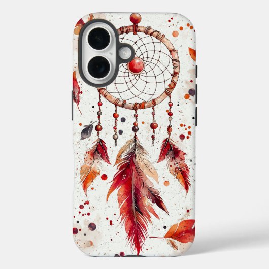 Autumn Dreamcatcher Boho Phone Case (Rückseite)