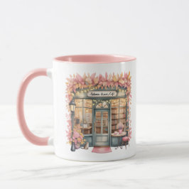 Autumn Dreams Café Mug — Cozy Floral Bookshop  Tasse