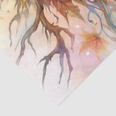 Autumn Dryad Fall Leaves Seidenpapier (Detail)