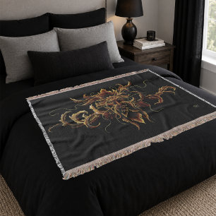 Autumn Dryad keltische Fantasie Decke