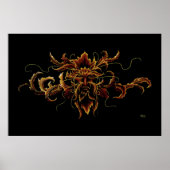 Autumn Dryad keltische Fantasie Poster (Vorne)