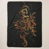 Autumn Dryad keltische Fantasie Sherpadecke (Vorderseite)