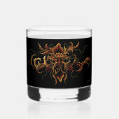 Autumn Dryad keltische Fantasie Whiskyglas (Rückseite)