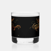 Autumn Dryad keltische Fantasie Whiskyglas (Links)