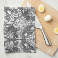 Autumn Eichhörnchen Mandala Hand Gezeichnet