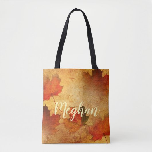 Autumn Erntedank Holiday Custom Tasche (Vorderseite)