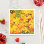 Autumn Escapes Standard Luncheon Paper Napkin Serviette (Beispiel)