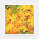 Autumn Escapes Standard Luncheon Paper Napkin Serviette (Vorderseite)