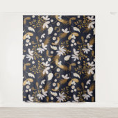 Autumn Evening Bloom Wandteppich (Vorderseite)