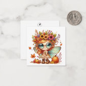 Autumn Faiasy Fantasy Note Card Mitteilungskarte (Vorderseite/Rückseite Beispiel)