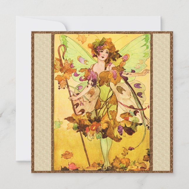 Autumn Fairy Butterfly Mädchen (Vorderseite)